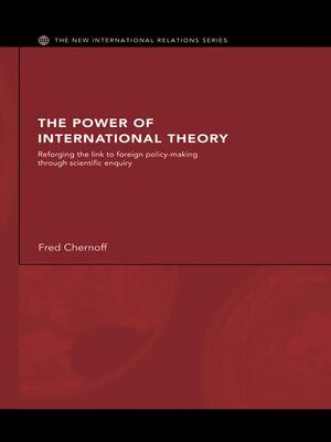 cover image of The Power of International Theory